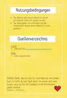 Vorschau - Fördermaterial/Inklusion - Lese-Klammerkarten - Thema: Schulmaterialien ab Kl.2 - Seite 1