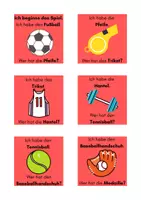 Vorschau - Spiele - Lesespiel Sport ab Klasse 2 - Deckblatt
