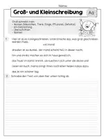 Vorschau - Arbeitsblätter - Groß- und Kleinschreibung Rechtschreibstrategie FRESCH Kl.2 - Seite 3