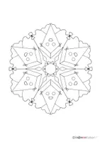 Vorschau - Mal- und Bastelvorlagen - Mandala Paket: 15 Mandalas für das ganze Jahr! - Seite 3