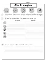 Vorschau - Arbeitsblätter - Wiederholung aller Rechtschreibstrategien FRESCH Kl.2 - Seite 1