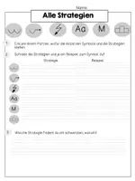 Vorschau - Arbeitsblätter - Wiederholung aller Rechtschreibstrategien FRESCH Kl.2 - Seite 2