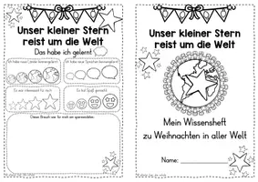 Vorschau - Arbeitsblätter - Begleitheft zu einem interkulturellen Adventskalender - Seite 1