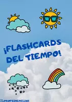 Aperçu - Cartes / Images - Flashcards météo en espagnol! - Page de couverture