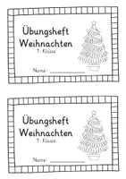 Vorschau - Arbeitsblätter - Ferienheft Weihnachten | Übungsheft Weihnachten | Klasse 1 | Weihnachtsferien - Seite 2