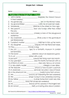 Vorschau - Arbeitsblätter - Simple Past - Arbeitsblätter mit Lösungen (5. Klasse) - PDF und Docx - Seite 3