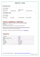 Vorschau - Arbeitsblätter - Simple Past - Arbeitsblätter mit Lösungen (6. Klasse) - PDF und Docx - Seite 2
