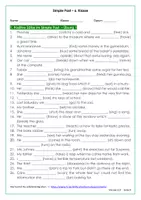 Vorschau - Arbeitsblätter - Simple Past - Arbeitsblätter mit Lösungen (6. Klasse) - PDF und Docx - Seite 3