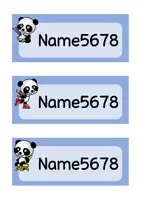 Vorschau - Anderer Materialtyp - Anpassbare Namensschilder in 6 verschiedenen Tierdesigns - Seite 3