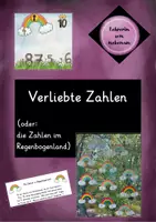 Vorschau - Stundenentwürfe - Material zur Zehnerzerlegung (verliebte Zahlen): Geschichte, Tafelmaterial, ABs - Deckblatt