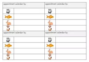 Vorschau - Anderer Materialtyp - Verabredungskalender Englisch - Seite 1