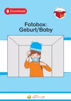 Vorschau - Mal- und Bastelvorlagen - Fotobox Geburt Baby - Deckblatt