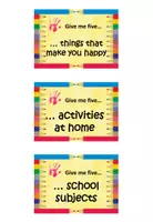 Vorschau - Aufgabenkarten - Give me five cards - Seite 1