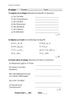 Vorschau - Test - El colegio - Prueba de vocabulario - Seite 2