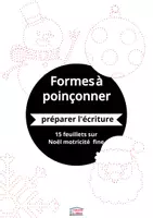 Aperçu - Jeux - Piquage / poinçonnage de noël - motricité fine - Page de couverture