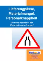 Vorschau - Stundenentwürfe - Lieferengpässe, Materialknappheit, Personalmangel - Deckblatt