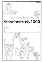 Vorschau - Arbeitsblätter - Übungsheft zur Orientierung im Zahlenraum bis 1000 (Zahlraumerweiterung) - Seite 1