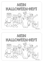 Vorschau - Arbeitsblätter - Lese-Mal-Heft "Halloween" Klasse 2-4 - Seite 3