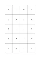 Vista previa - Manualidades / Dibujos para colorear - Christmas: Math puzzle: Number space: 1 to 20 - página 3