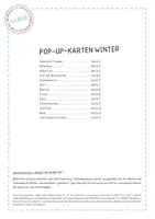 Vorschau - Mal- und Bastelvorlagen - Pop-Up-Karten Winter - Seite 2