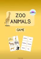 Vorschau - Spiele - Zoo Animals Game - Deckblatt