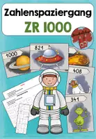 Vorschau - Arbeitsblätter - Zahlenspaziergang im Zahlenraum 1000 - Deckblatt