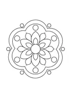 Vorschau - Mal- und Bastelvorlagen - Mandala Malbuch für die Grundschule - Seite 1
