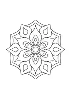 Vorschau - Mal- und Bastelvorlagen - Mandala Malbuch für die Grundschule - Seite 2
