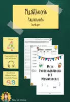 Vorschau - Arbeitsblätter - Grundlagen der Musiktheorie Pausenwerte für Grundschulen - Deckblatt