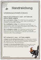 Vorschau - Arbeitsblätter - Mini-Lesespuren "Halloween" (3. & 4. Klasse) - Seite 3