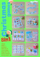 Vorschau - Stationenlernen - Christmas games 8in1 - Deckblatt
