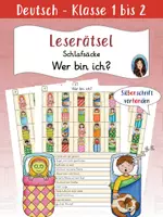 Vorschau - Arbeitsblätter - Wer bin ich? - Leserätsel - Schlafsäcke - Deckblatt