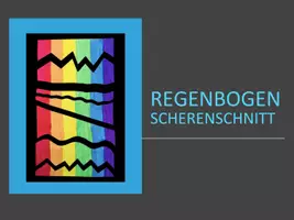Vorschau - Stundenentwürfe - KUNST Schritt für Schritt: Regenbogen Scherenschnitt (Deckfarbenmalerei) - Seite 1