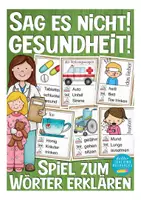 Vorschau - Spiele - Sag es nicht! Gesundheit und Krankheit Deutsch - Deckblatt