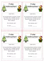 Vorschau - Anderer Materialtyp - Weihnachtsgruß Eltern/Erziehungsberechtigte - Seite 3