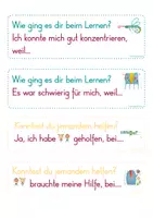 Vorschau - Aufgabenkarten - Mündliche Selbstreflexion und Feedback üben #Silvesterknaller23 - Seite 3
