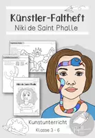 Vorschau - Arbeitsblätter - Künstler-Faltheft: Niki de Saint Phalle - Deckblatt