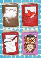 Vorschau - Poster - Materialpaket - Klassenmanagement: Visualisierung - Materialkarten: Hefte, Schnellhefter, bunt- und Filzstifte, Mäppchen, Kunst und Basteln - Seite 3
