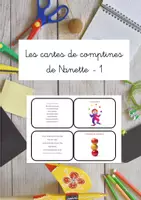 Aperçu - Cartes / Images - Les cartes de comptines - Page de couverture