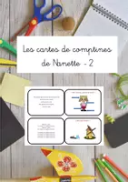 Aperçu - Cartes / Images - Les cartes de comptines 2 - Page de couverture