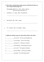 Vorschau - Arbeitsblätter - English Grammar test * Klassen 5 und 6 * Aufgaben zur Grammatik im Fach Englisch - Seite 1
