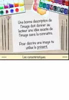Aperçu - Présentation / Support pour le tableau - Flipbook: Décrire une image - Page 2