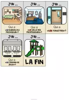 Vorschau - Spiele - LES ENDROITS À L‘ÉCOLE (Orte in der Schule) - J‘ai... Qui a...? (Französisch) - Seite 3
