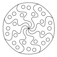 Vorschau - Mal- und Bastelvorlagen - Materialpaket 50 Mandalas Jahreszeiten OGS Kunst Malen Jahreszeiten - Seite 2