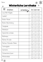 Vorschau - Arbeitsblätter - Winterliche Lerntheke/ Werkstatt (Klasse 3/4) - Seite 3