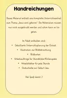 Vorschau - Unterrichtsreihen - Jesus wird geboren - Unterrichtseinheit Klasse 2/3 - Seite 1