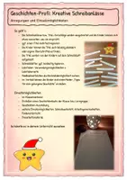 Vorschau - Arbeitsblätter - Deutsch: Geschichten schreiben kreative Schreibanlässe Weihnachten Winter - Seite 1