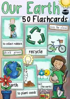 Vista previa - Decoración del aula - Our Earth / Environment / Nature - 50 Flashcards - Portada