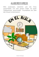 Vorschau - Arbeitsblätter - EN EL AULA (in der Klasse) - Wortschatzrad (Spanisch) - Seite 2