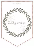 Vorschau - Mal- und Bastelvorlagen - Biologischer Adventskalender für alle Klassenstufen! - Seite 1